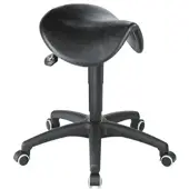Mey chair Hocker »A4« mit Sattelsitz schwarz