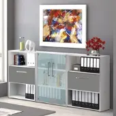 Kerkonn Sideboard für Büro 3OH Lauka