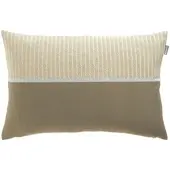 Set One By Musterring Dekokissen "Simple", beige (beige, gemustert), B:58cm L:38cm, Mischgewebe, Dekokissen_Sitzkissen_Kissenhüllen, Dekokissen, mit modernem, graphischem Dessin