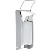 Schülke Präparatespender KHK 1000 mit Kunststoffpumpe, Für 500 ml und 1.000 ml - Einwegflaschen, Farbe: silber