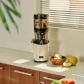 Kuvings Auto 8 - automatischer Entsafter mit Sorbet-Aufsatz Weiß
