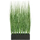 Creativ Green Kunstpflanze Miscanthus Raumteiler, für außen, Höhe 80 cm