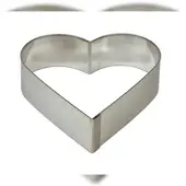 Schneider - Tortenring "Herz", Aluminium, 240 x 50 x 2 mm