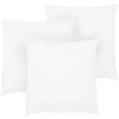 Buttinette Kissenfüllung im 3er Pack, quadratisch, Größe: 40 x 40 cm
