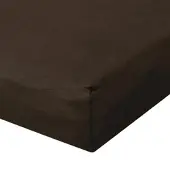 BETTWARENSHOP Jersey Spannbetttuch Ultra-Stretch 180x200 - 200x220 cm | cacao - braun