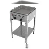ChattenGlut Professional Gastrobräter 2-flammig Standgerät 9,0kW und Pfanne
