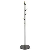 Five - Metallgarderobe für Mäntel 40x175,5cm in Schwarz