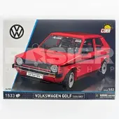 COBI Volkswagen Bausatz Golf 1 Rot 1:12 3B1099320A645