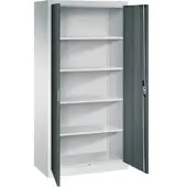 C+P Büroschrank Acurado, 1950x930x500mm, 7035/7016