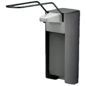 Gelzenleuchter UNIversalspender mit extralangem Bedienungshebel UNI10XLWV , Aluminium-Gehäuse, weiß beschichtet