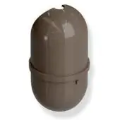 Hewi 805 Bürstenbehälter 477.20.E0484 für Toilettenbürstengarnitur, umbra