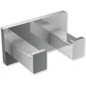 Hewi System 900 Q Doppelhaken 900Q90.00240 chrom, aus Edelstahl, 75x40x44mm