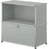 USM United Soft USM Haller Sideboard, mit einer Klapptür Lichtgrau