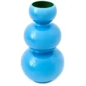 Acapulco Design - Los Floreros Vase, rumba, azul blau