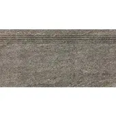 Rako Quarzit Treppenfliese braun 30x60 cm matt DCVSE736.1