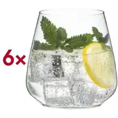 Rona Old Fashioned Santorini 490 ml 6 Stück transparent, 10.6 cm