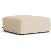 HAY - Mags Soft Ottoman S01 (XS), beige (Bolgheri LGG60) / Nähte: beige (Filzgleiter)