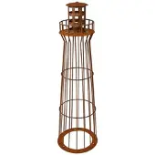 Voss.garden Leuchtturm 100cm, Edelrost-Design