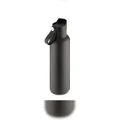Weis 12682 Edelstahl Trinkflasche vakuumisoliert 700ml schwarz