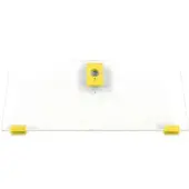 Proregal 10x Cover Hoch | Inkl. Verschlussset gelb | BxT 40x60 cm