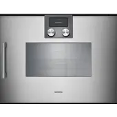 GAGGENAU BSP270111 Dampfbackofen 60 cm Serie 200 Metallicallic Türanschlag re...