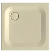 Bette BetteUltra Rechteck-Duschwanne mit BetteAntirutsch Pro, 750x750x25mm, 5529-441AE, Farbe: Cream matt