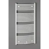 Zehnder Design-Heizkörper Zeno Bow 50 mm, Bronze, 1.184 x 80 x 745 mm