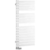 Kermi Design-Heizkörper „Credo Half flat“ 45 × 100 cm in Graphit Metallic