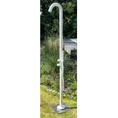 Eichenwald Ideal Modell 70 Gartendusche Sylt in Weiß