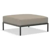 Houe LEVEL Ottoman Hocker Aluminiumgestell