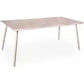 Weishäupl Vapio Outdoortisch Aluminium 180x90x74 cm Marone