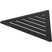 DURAL Duschablage Eckablage Aluminium, schwarz, ohne Reling – TI-SHELF LINE