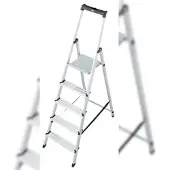 Krause MONTO Stufen-StehLeiter Solidy, 5 Stufen, Arbeitshöhe 3,05 m