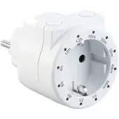 Revolt Steckdose mit Countdown-Timer, Status-LED, 3.500 Watt