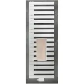 Bemm Design-Heizkörper „Triola ML“ 60 × 118,4 cm in Dunkelbraun (RAL 8017)
