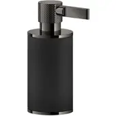 Gessi Inciso Stand-Seifenspender, Behälter schwarz matt, 58538
