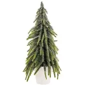 Buttinette Deko-Tannenbaum, mit Glitzer, 34 cm
