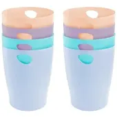 Exacompta 45396D 8x ECOBIN Papierkorb Aquarel - Farben sortiert