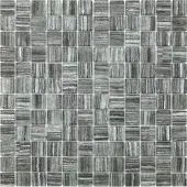 Premium Mosaic Glasmosaik grau 30x30 cm matt/glanz MOS23TEXGY