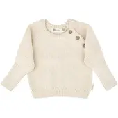 Sterntaler Safari Pullover mit Mitwachsbündchen, natur, 62