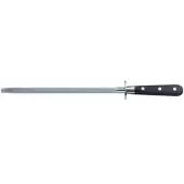 Metro Professional Universal Wetzstahl, Edelstahl, 25 cm, schwarz
