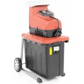 Geotech ESB 2801 ROLLER - Elektro Häcksler - mit Auffangwanne