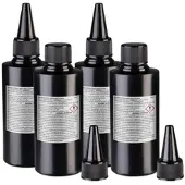 AGT 4er-Set UV-Resin, kristallklar, vorgemischt, 4 x 50 g