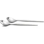 Weis Karl Salatbesteck Griffe satiniert, 26 cm