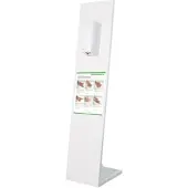 Sanismart Desinfektionsständer Weiß + Sensorspender 1000 ml