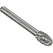Tyrolit Hårdmetal fræser dråbeformet 12X22 - 6X67 MX