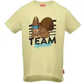 Woom TEAM SQUIRREL T-Shirt yellow 120/130
