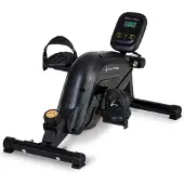 Sportplus I Mini-Heimtrainer für Zuhause I kleiner Beintrainer inkl. Trainingscomputer, Pedaltrainer, 8 Widerstandsstufen, Pedale wie beim Crosstrainer, SP-HT-0100-B-iE