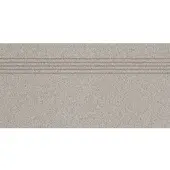 Rako Taurus Granit Treppenfliese grau 30x60 cm matt TCPSE076.1