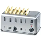 Ristoattrezzature 6-Scheiben-Edelstahl-Toaster 220 V / 3 kw